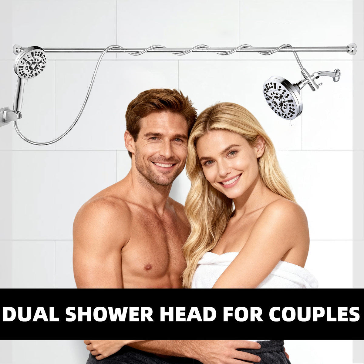 VIDOR Dual Shower Head for Two